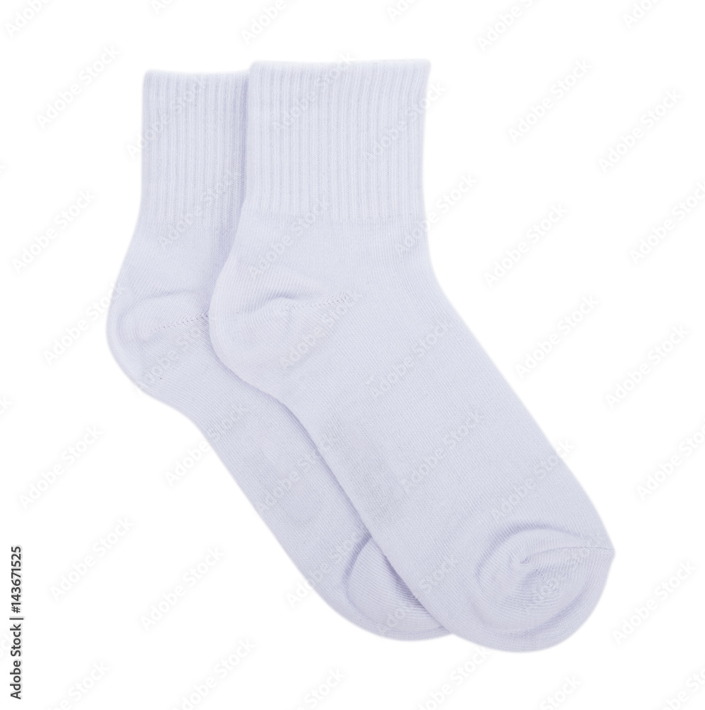 sock isolated on white background sock isolated on white background