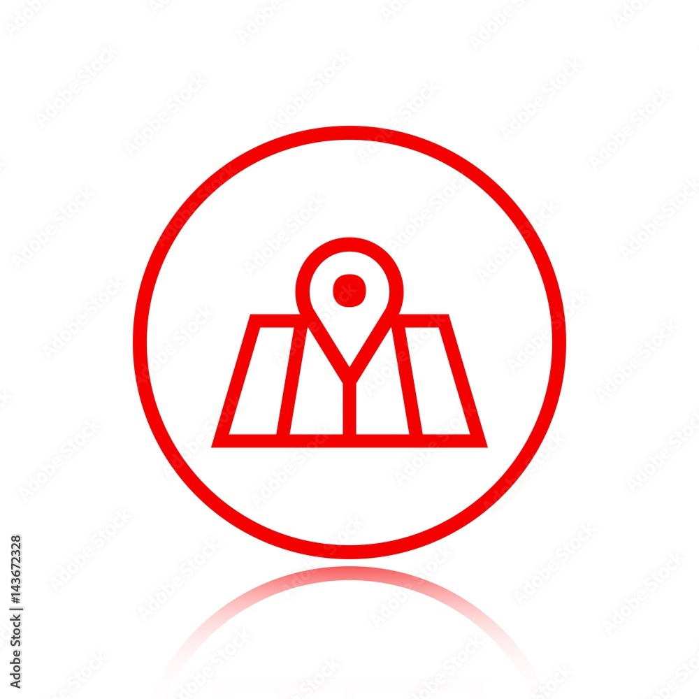 navigation icon stock vector illustration flat design navigation icon stock vector illustration flat design