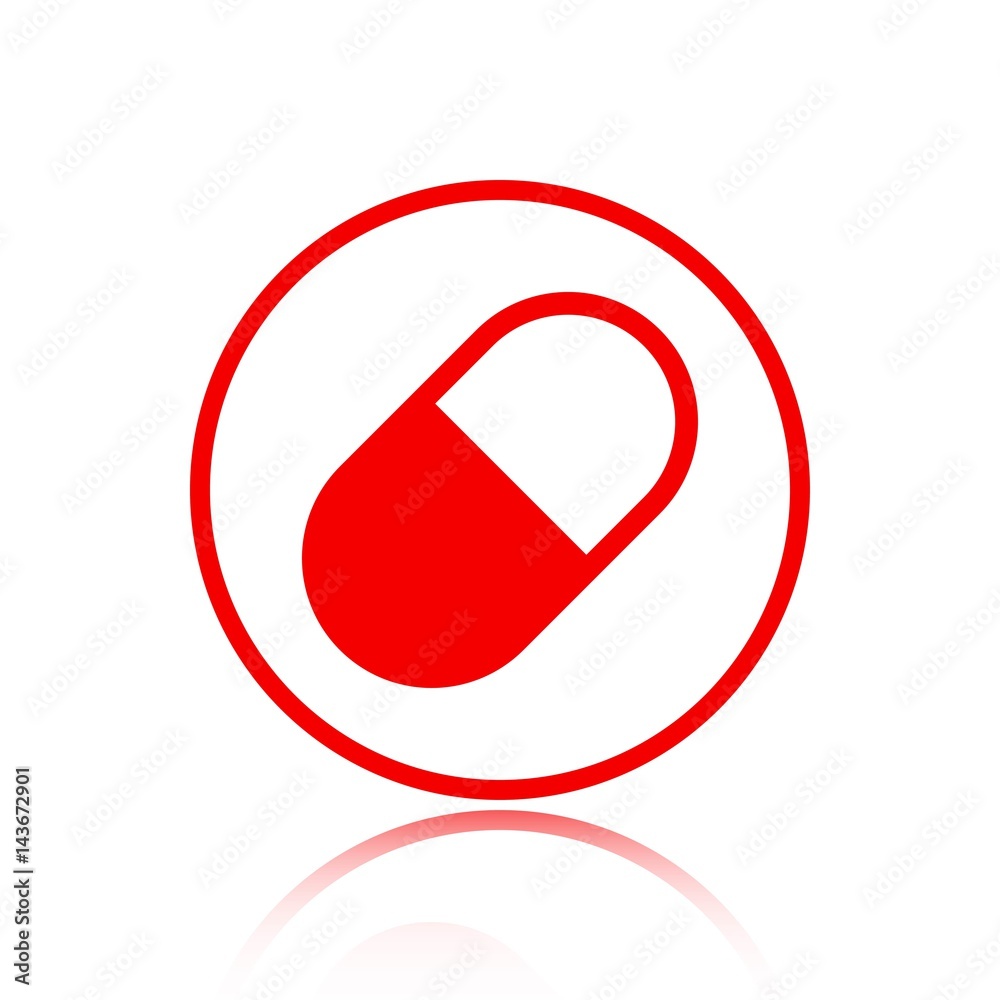 pills icon stock vector illustration flat design pills icon stock vector illustration flat design