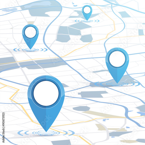 Gps.Gps dropping in location blue color