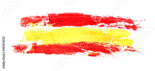 Long flag of Spain