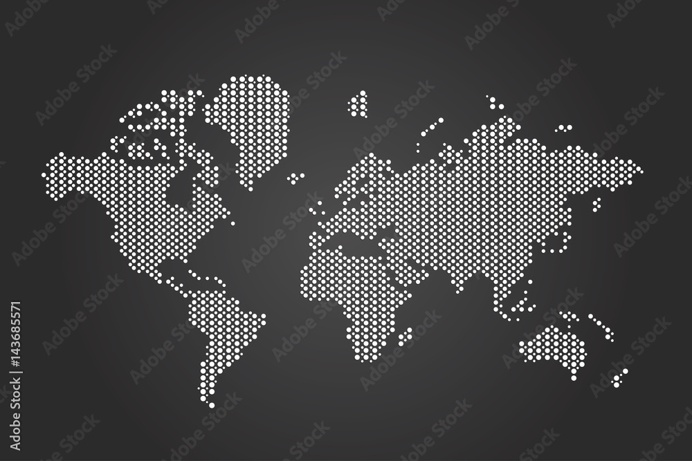 Obraz premium World map