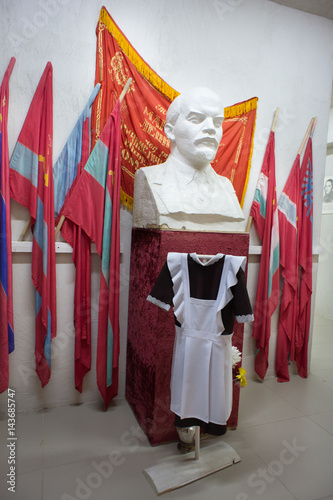 Photography Pioneer room with Lenin statue