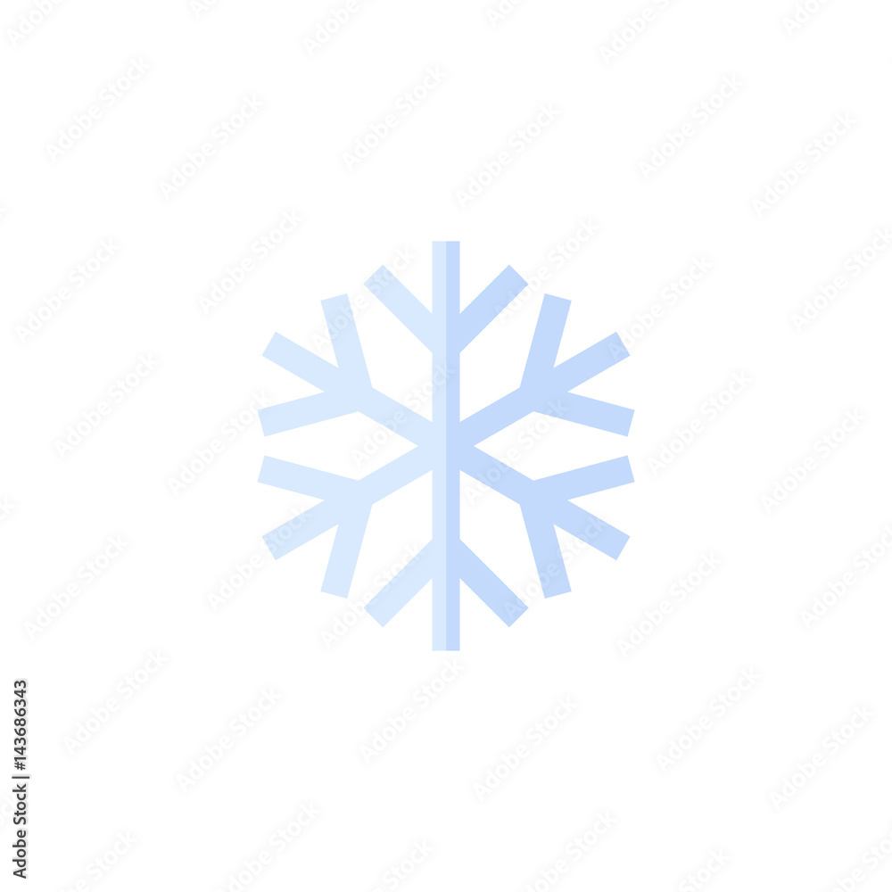 Flat icon - Snowflakes