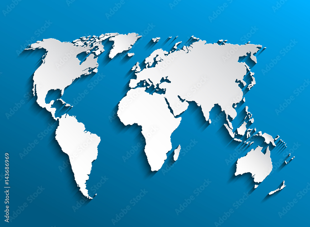 Political map of the world. Political map of the world.