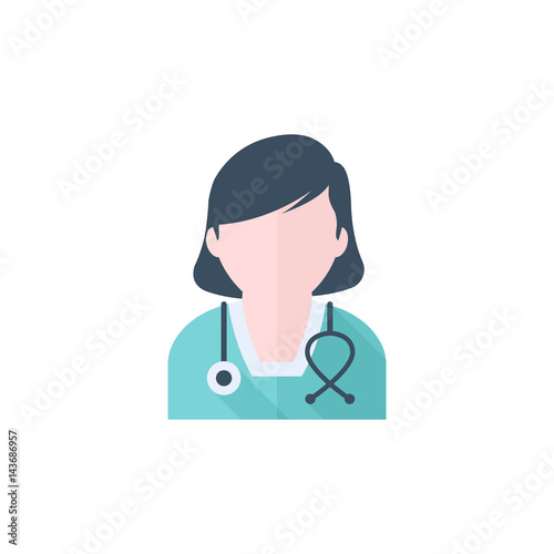 Flat icon - Doctor