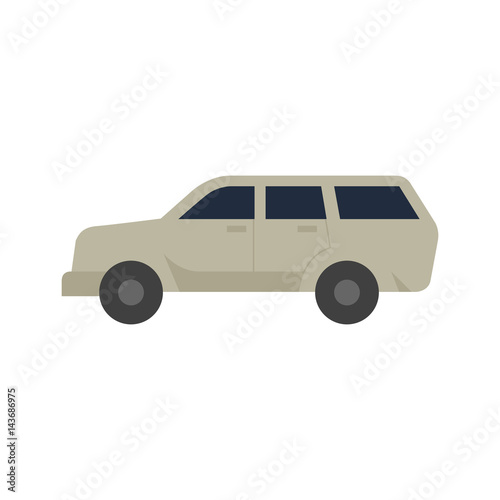 Fototapeta Flat icon - Car