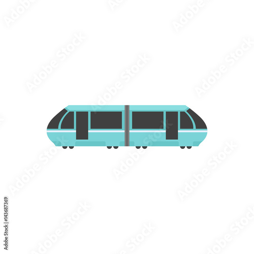 Flat icon - Tram