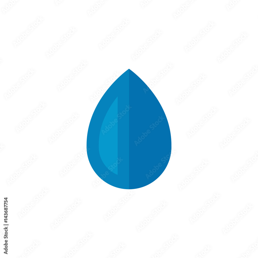 Flat icon - Water drop Flat icon - Water drop