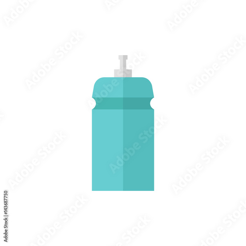 Flat icon - Cycling water bottle