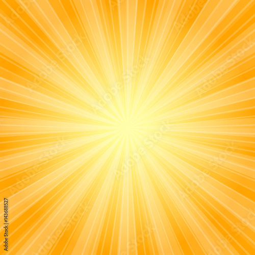 Sun Sunburst Pattern.