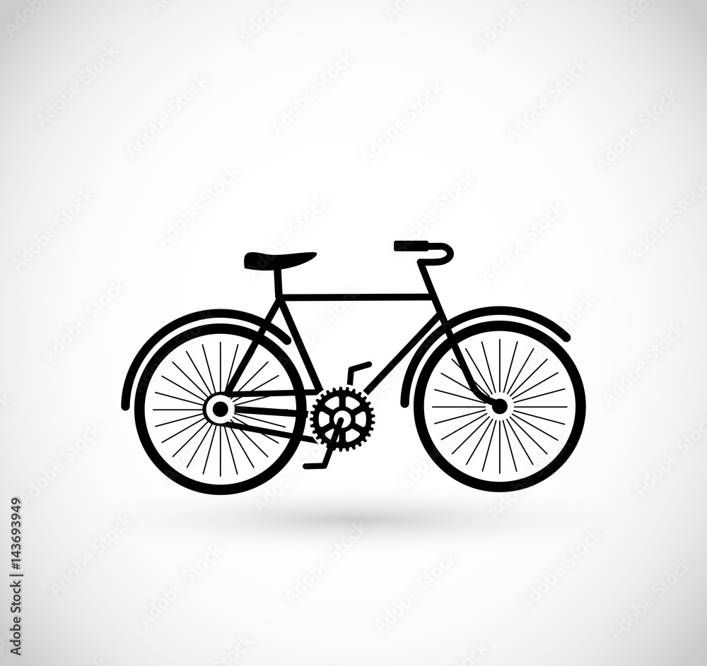 Bicycle vector icon