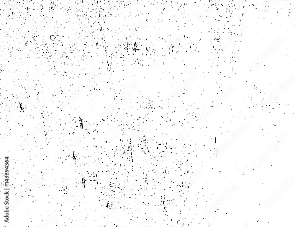 Grunge monochrome background. Abstract texture on white background, dirt overlay or screen effect use for grunge background vintage style.