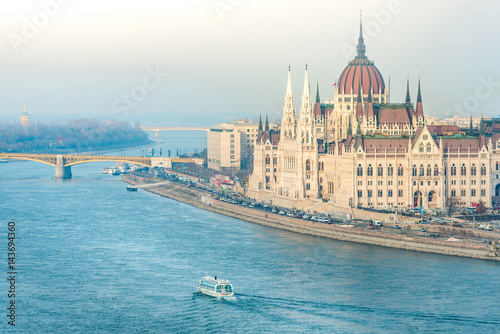Parliament building in Budapest, Hungary, Europe. © Konstantin Yolshin