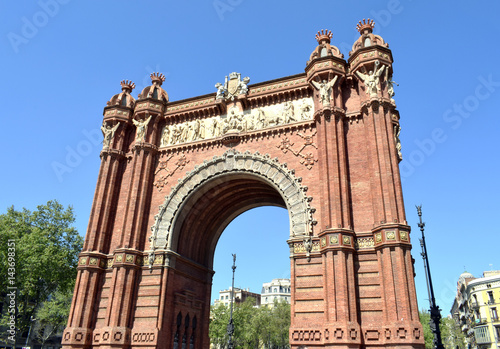 Arco de triunfo Barcelona