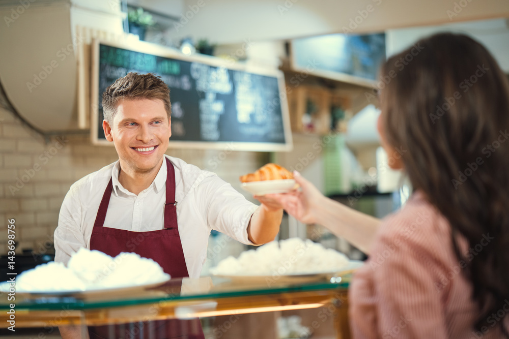 At the counter At the counter