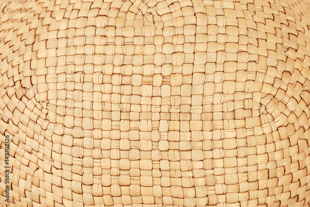 Weaving from straw Weaving from straw