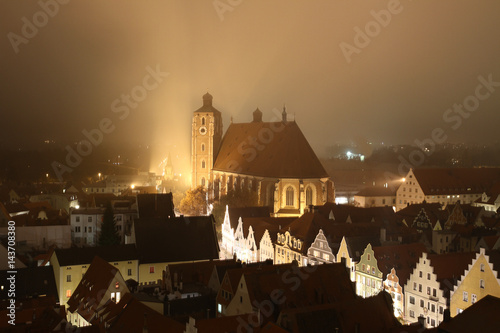 Münster Ingolstadt bei Nacht photo