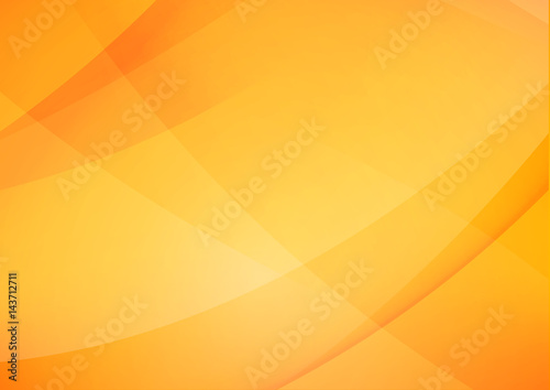 Abstract Yellow and orange warm tone background with simply curve lighting element vector eps10 002