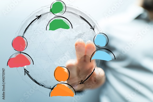 group circle