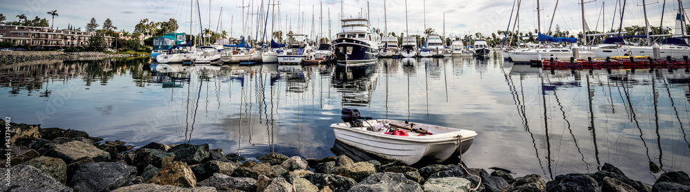 Fototapeta premium The Marina (Banner)