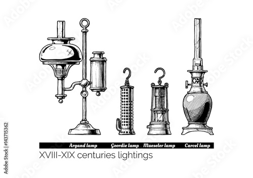 XVIII - XIX centuries lightings