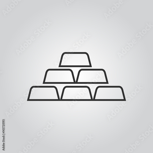 icon of gold bullion