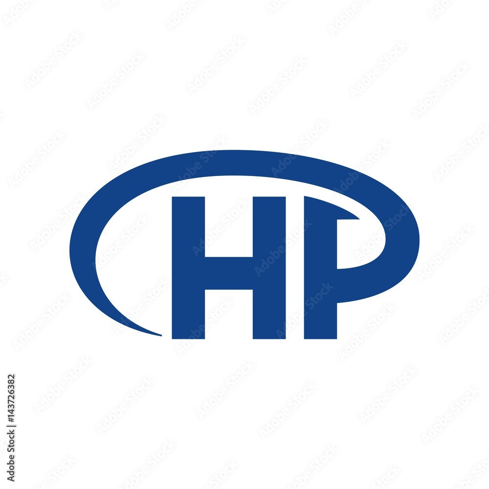 letter h and p logo vector. Stock Vector Adobe Stock