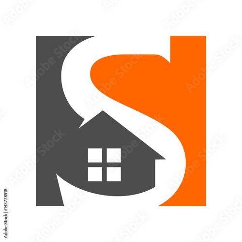 s logo vector. home logo vector.