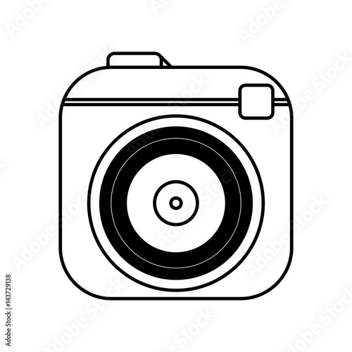 Photographic camera shutter icon vector illustration graphic design