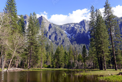 Examples of the granite rock in Yosemite National Park, California