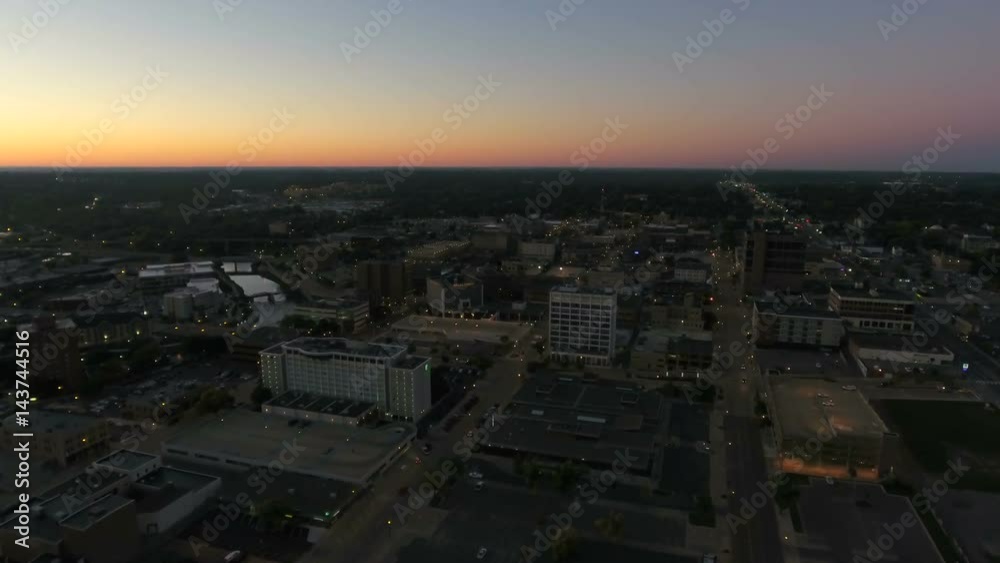 Aerial South Dakota Sioux Falls September 2016 4K Aerial South Dakota Sioux Falls September 2016 4K