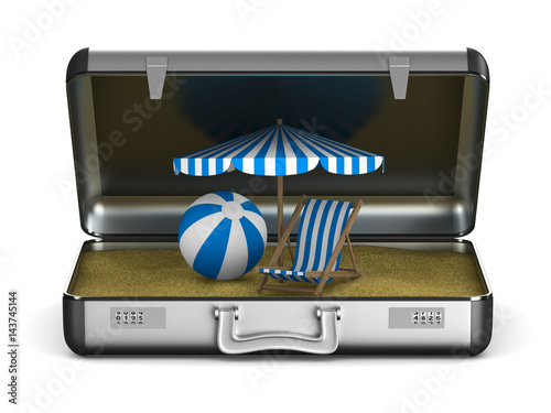 Vacation on the seashore. I...