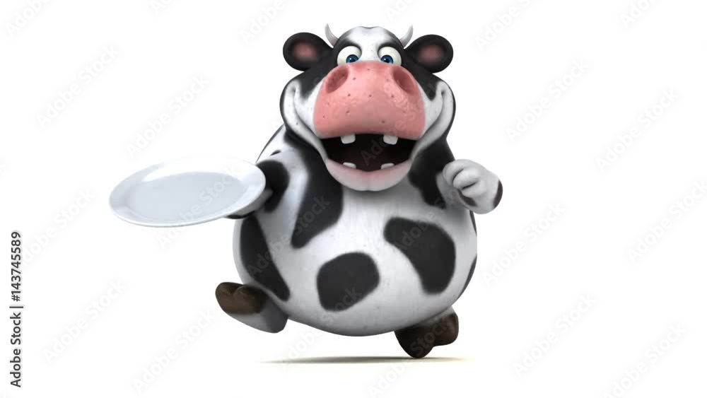 Fun cow - 3D Animation Fun cow - 3D Animation