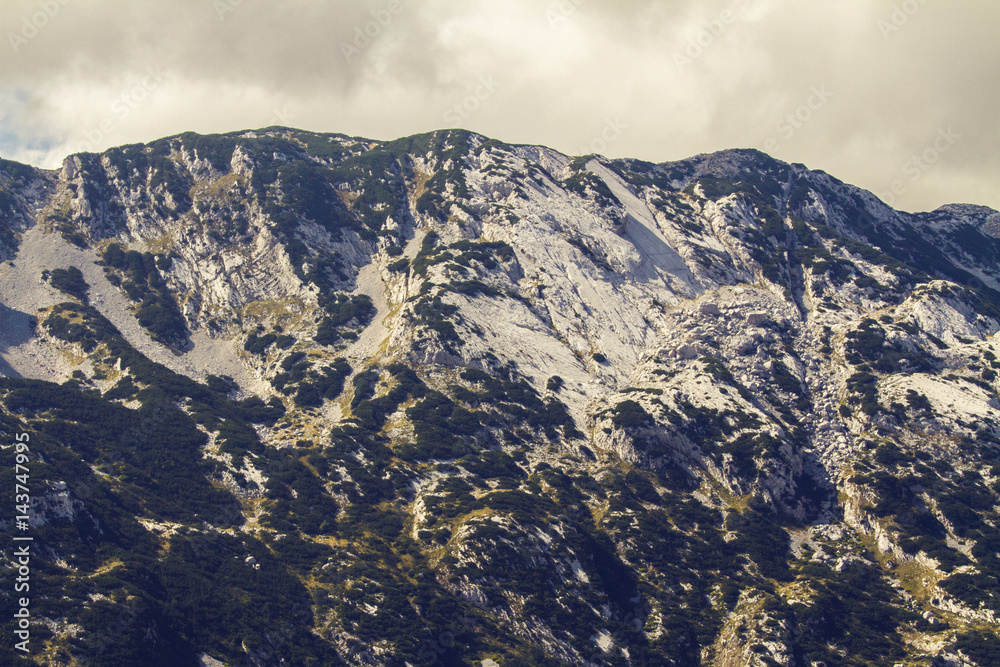 Montenegro. Durmitor National Park. Durmitor is a mountain and the National Park called on it. The highest point is Mount Bobotov Kuk-2522 m height. Montenegro. Durmitor National Park. Durmitor is a mountain and the National Park called on it. The highest point is Mount Bobotov Kuk-2522 m height.