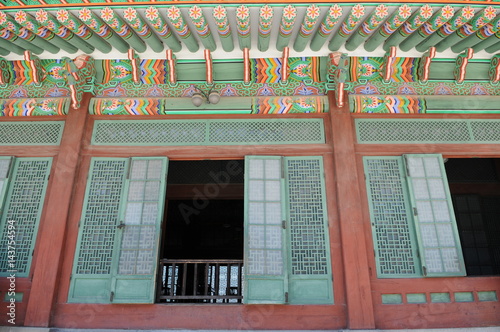 Canvas Print Porte de Temple