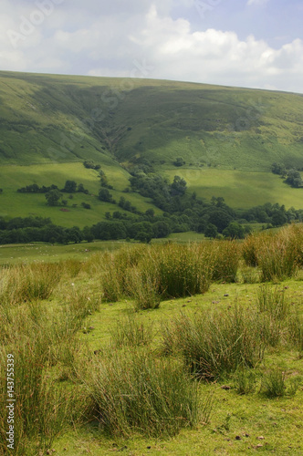 black mountains brecon beacons national park wales uk