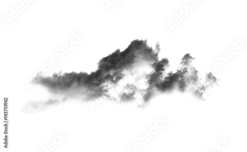white clouds on white background