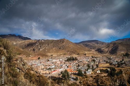 Chivas village in Canyon Colca