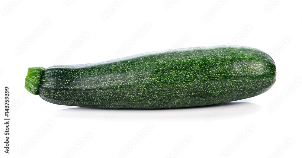 green zucchini vegetables isolated on white green zucchini vegetables isolated on white