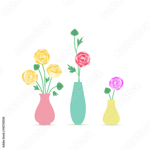 Vase of flowers
