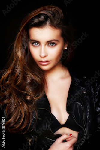 Beautiful young female brunette © arhar