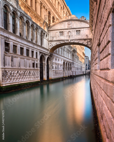 Bridge of Sighs and Doge's Palace in Venice, Italy © anshar73