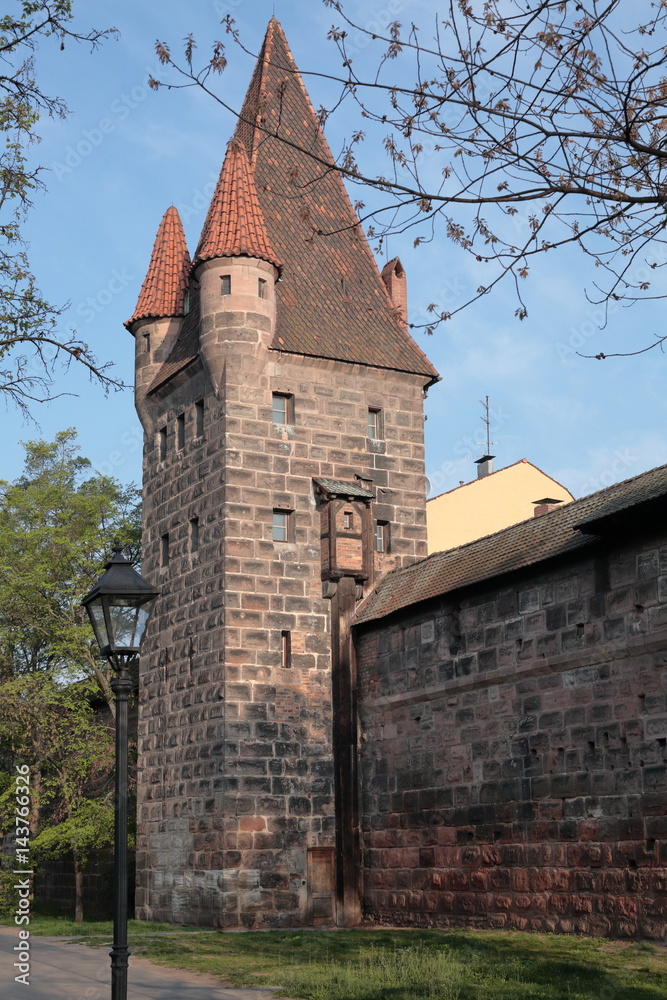 Nürnberg Frauentormauer