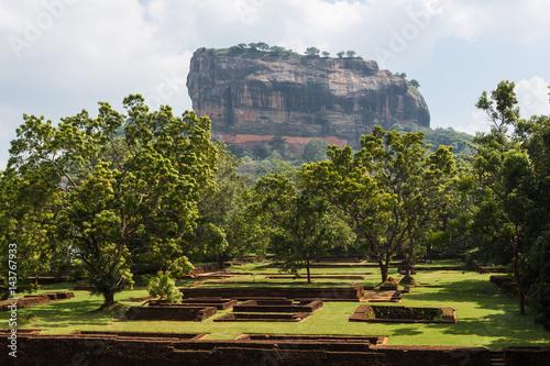Unique Lion Rock in Sigiriya, Sri Lanka