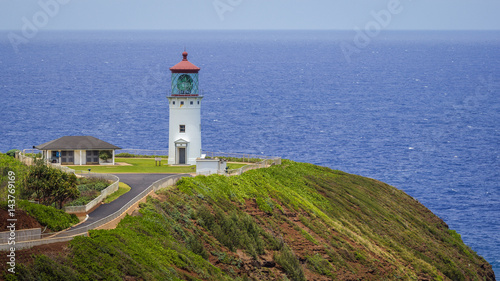 Kilauea lighthouse, Kauai, Hawaii.