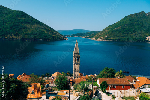 St. Nicholas Church, Old Town Perast in Montenegro