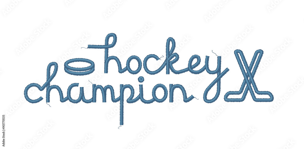 Hockey Champion Decoration Hockey Champion Decoration