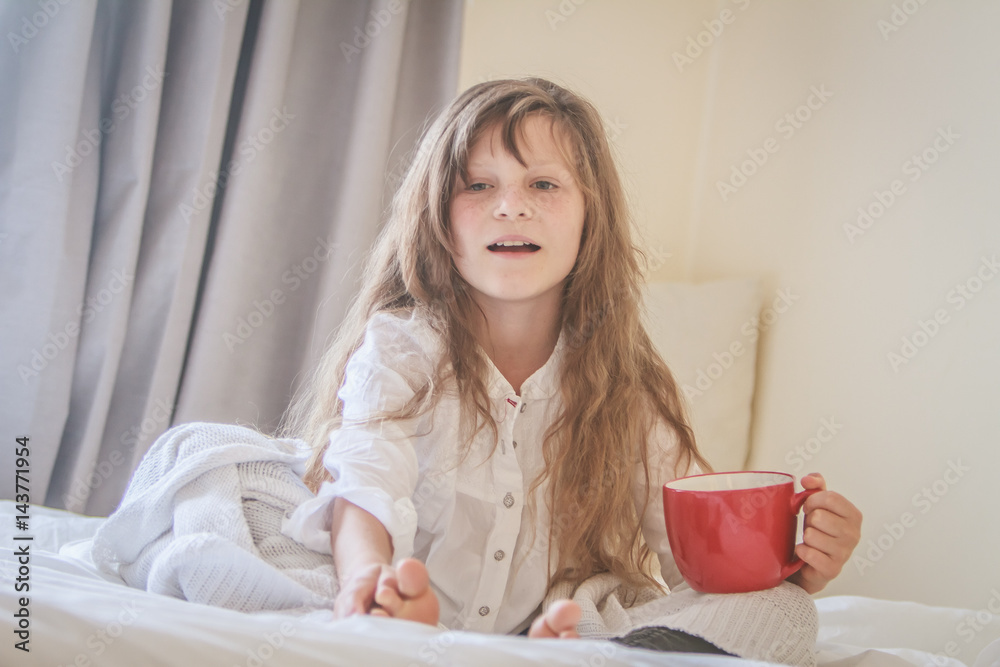 indoor portrait of young preteen girl at home indoor portrait of young preteen girl at home