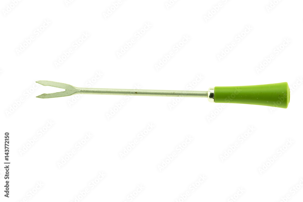 fondue forks isolated on white